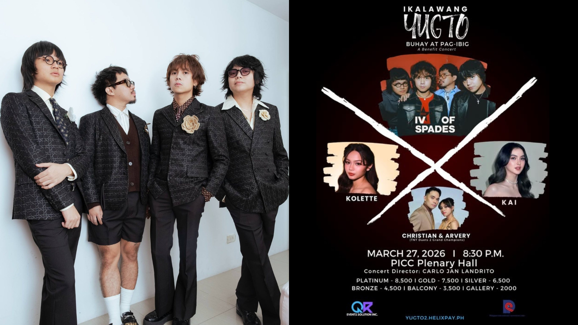 IV Of Spades is back on stage for Ikalawang YUGTO: Buhay at Pag-Ibig On March 27