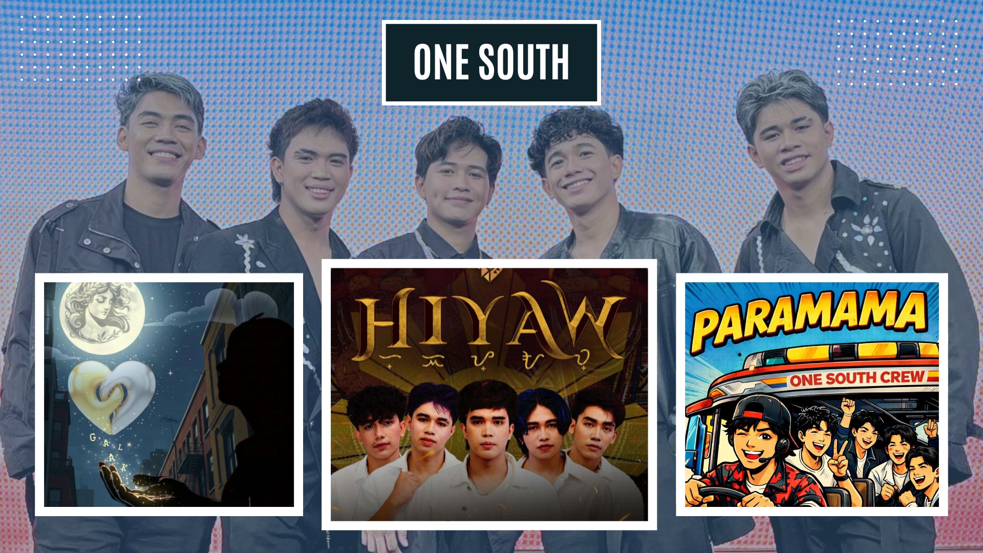 One South Releases "Para Mama", "Hiyaw", and "Galak" on Streaming Platforms This Feb. 12