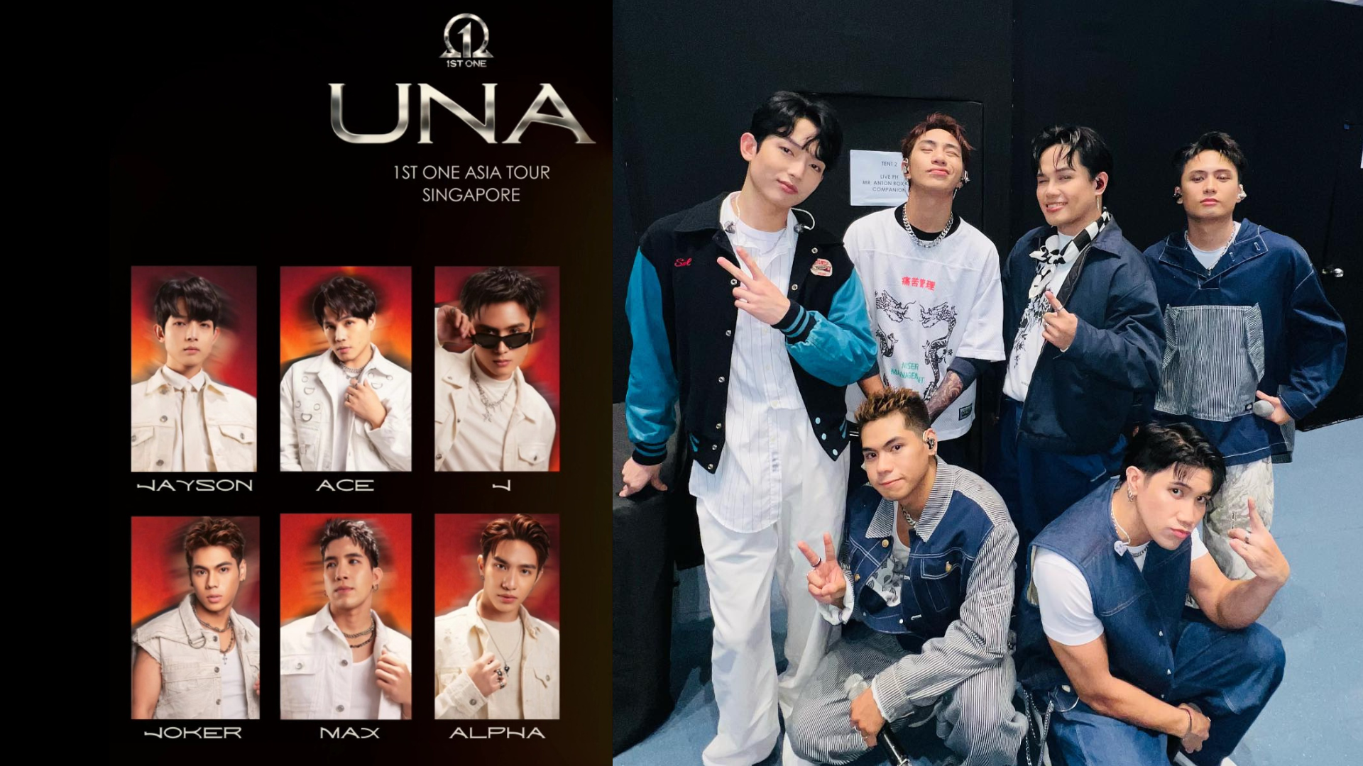 Experience 1ST.ONE Live in Singapore as UNA Asia Tour Hits the Stage