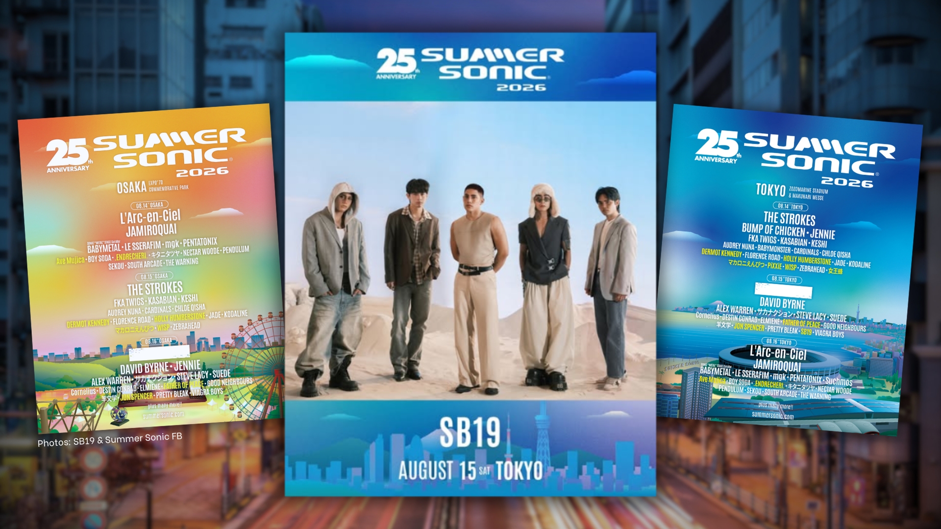 SB19 at Summer Sonic 2026 in Tokyo